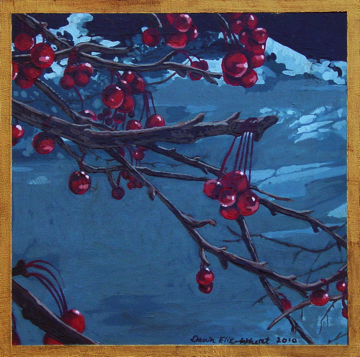 Red Berries And Snow gallery