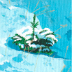 Evergreen In Snow