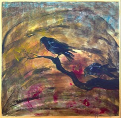 Ravens On A Branch
