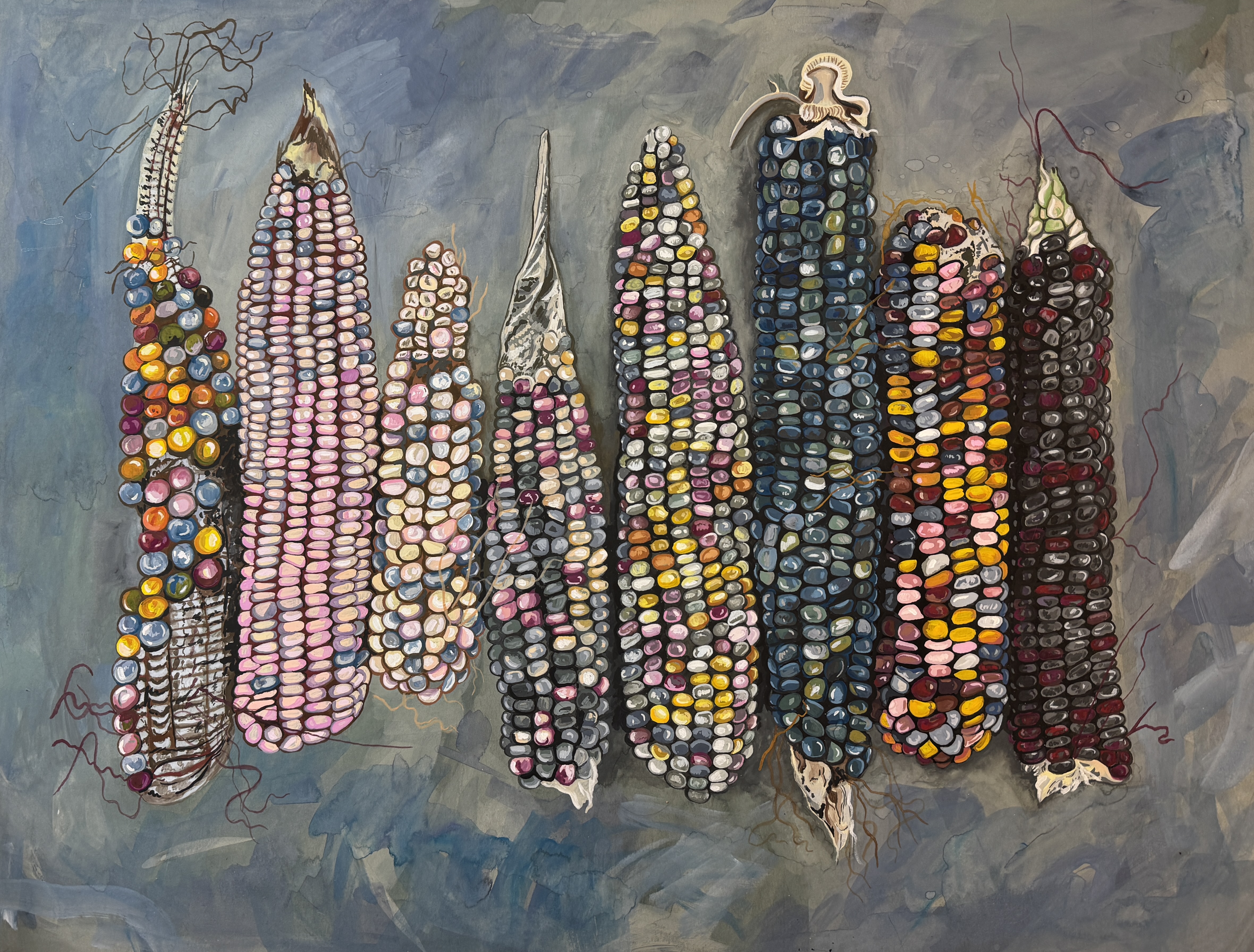 Glass Gem Corn_Dawn Wheat gallery